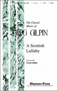Scottish Lullaby SAB choral sheet music cover Thumbnail